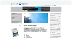 Desktop Screenshot of leonhart.at