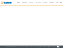 Tablet Screenshot of leonhart.fr